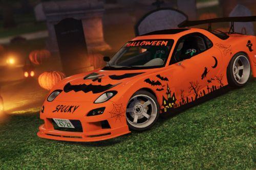 Halloween livery for RX7 FD3S
